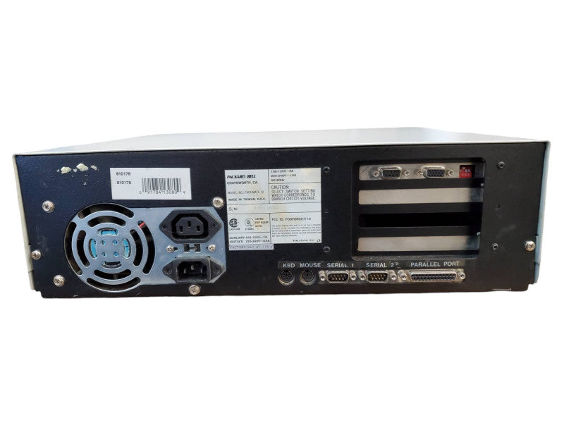 Packard Bell Pack-Mate III Vintage Desktop 80286 CPU 2MB RAM NO HDD @