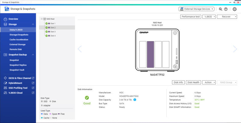 QNAP TS-453D | 4-Bay Network Attached Storage | 13TB Capacity