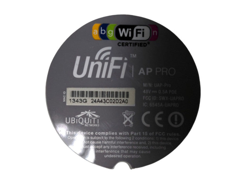 Ubiquiti Unifi AP PRO UAP-PRO Wireless Access Point, READ Q