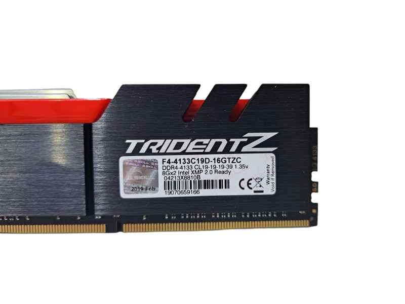 G.Skill TridentZ 8GB DDR4-4133 CL19 1.35V | Desktop Memory Q