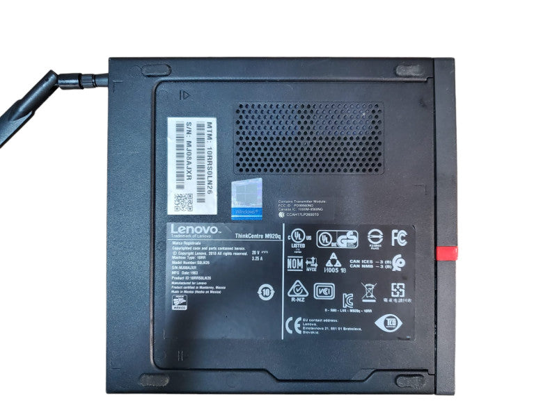 Lenovo ThinkCentre M920q USFF Desktop i5-8500T 8GB DDR4 NO HDD w/ Caddy @