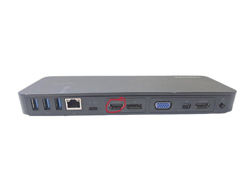Toshiba Thunderbolt 3 Dock PA5281U-1PRP USB 3.0 Docking Station | *READ*