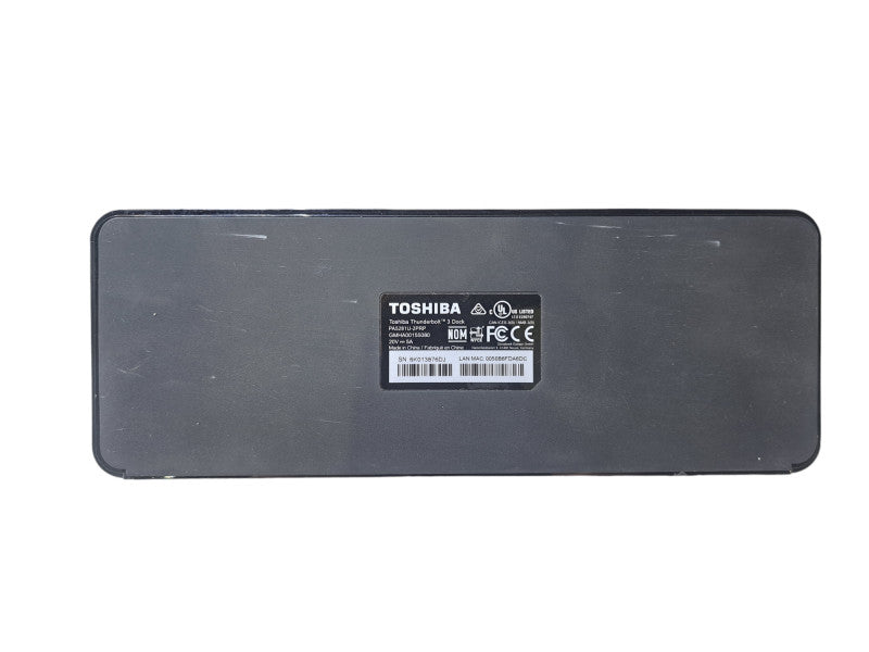 Toshiba Thunderbolt 3 Dock PA5281U-1PRP USB 3.0 Docking Station | *READ*
