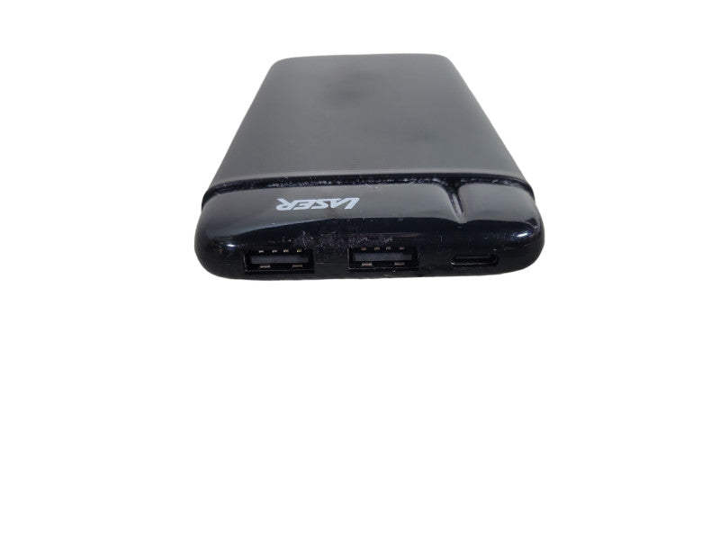 Laser 10,000mAh Powerbank: USB-C, 3x Phone Recharge, 50Wh !