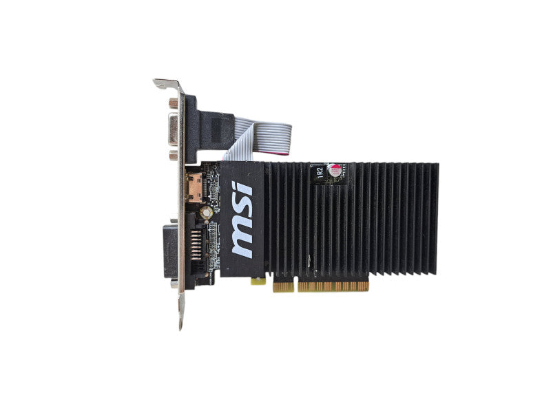 MSI NVIDIA GeForce GT 710 | 1GB DDR3 High Profile Video Card | HDMI VGA DVI