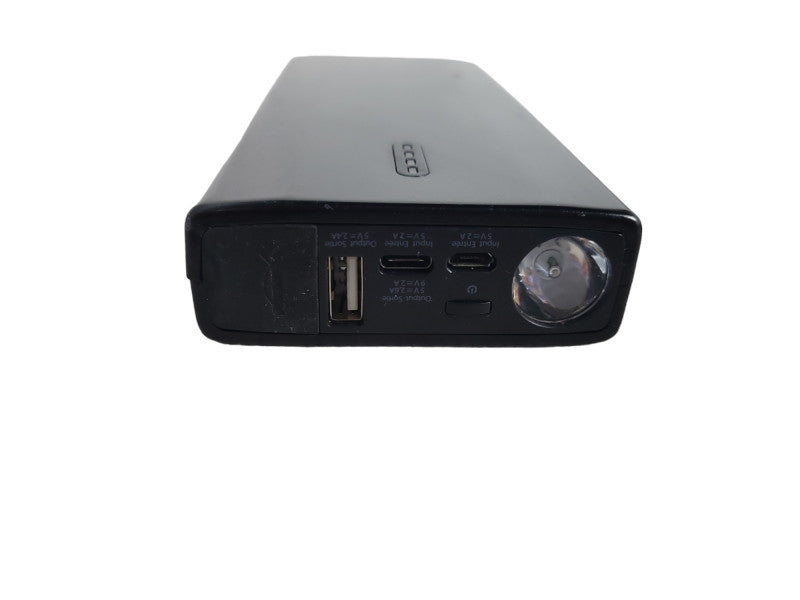 Type S Black AC56789 Jump Starter & Power Bank- Light 2 USB Ports !
