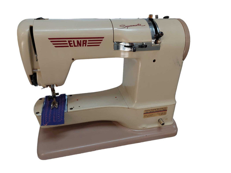 Vintage ELNA SuperMatic Sewing Machine Switzerland Model: 722010 =
