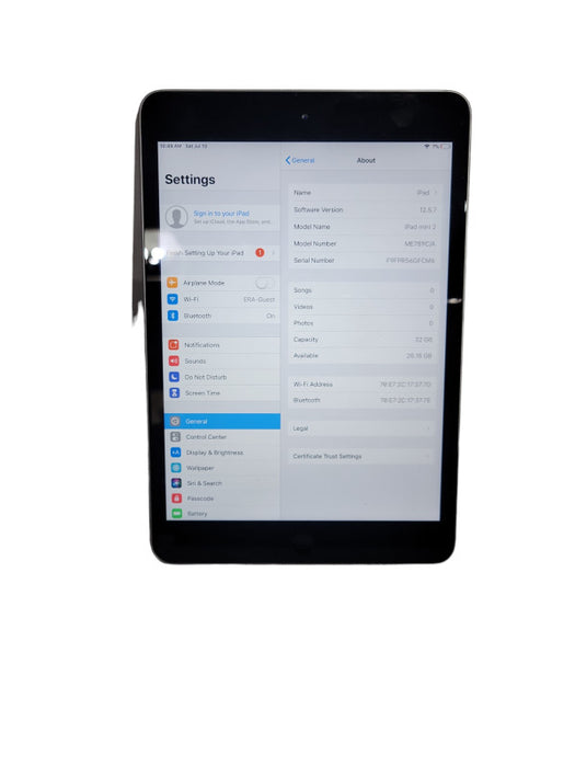 Apple iPad Mini 2 32GB (A1489) !