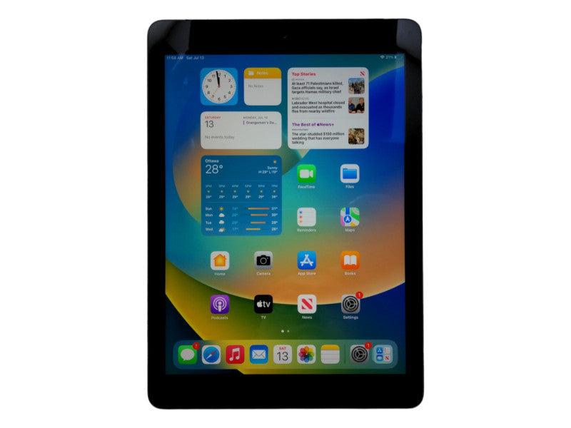 Apple iPad (5th Generation), 128GB, A1823, Wi-Fi + Cellular