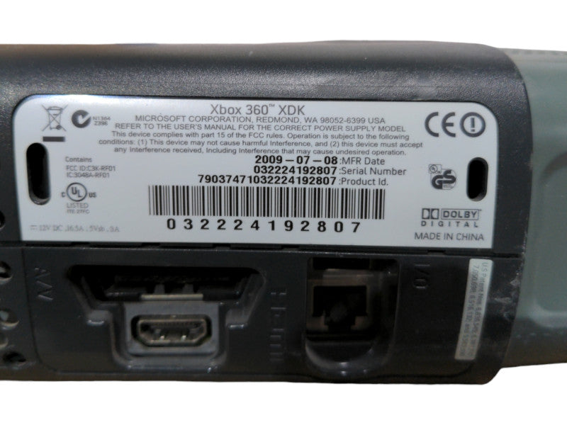 Xbox 360 XDK Development Kit with Sidecar, Shows E68, READ