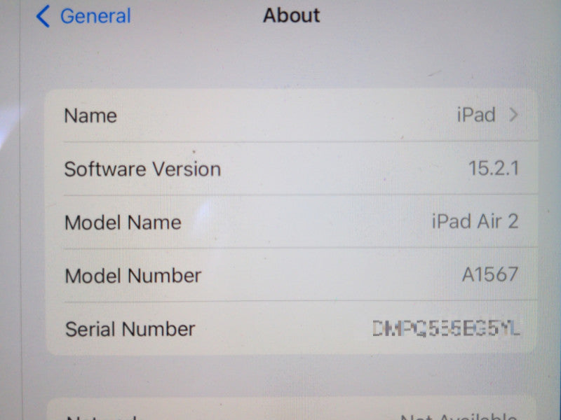 Apple iPad Air 2 64GB (A1567)