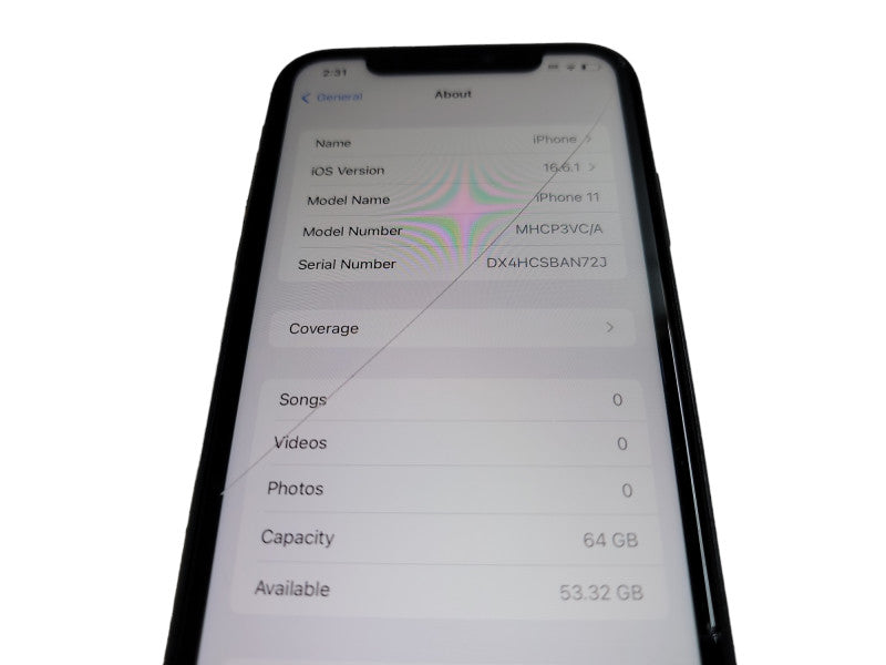 Apple iPhone 11 - 64GB - Gray [Read] (
