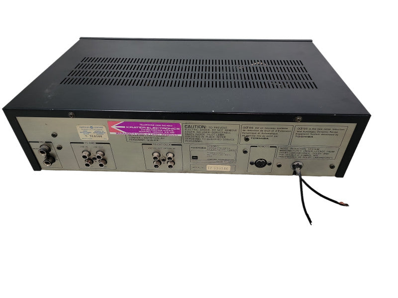 RARE AUREX STEREO CASSETTE DECK TOSHIBA PC-X88AD HIFI VINTAGE 3 head