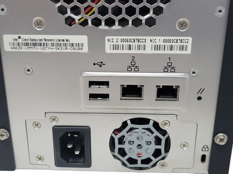 Intel Entry Storage System Model INNS04-4200 (SS4000E) No HDDs, READ _