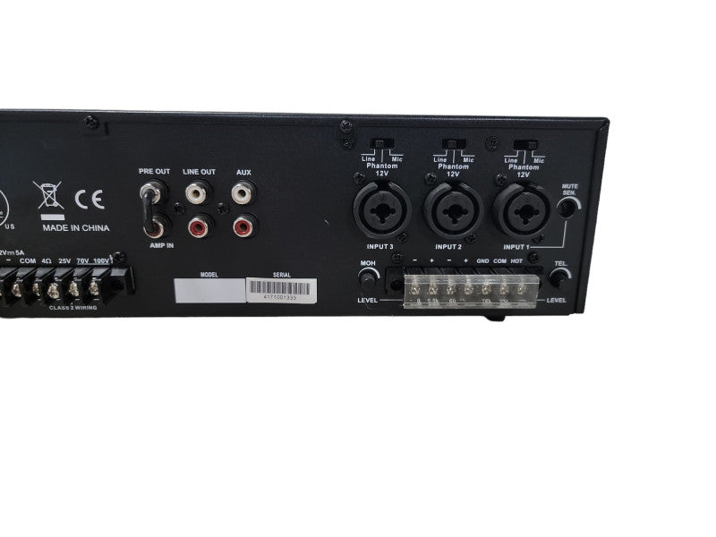 Factor X-530 30Watt Commercial Mixer Amplifier