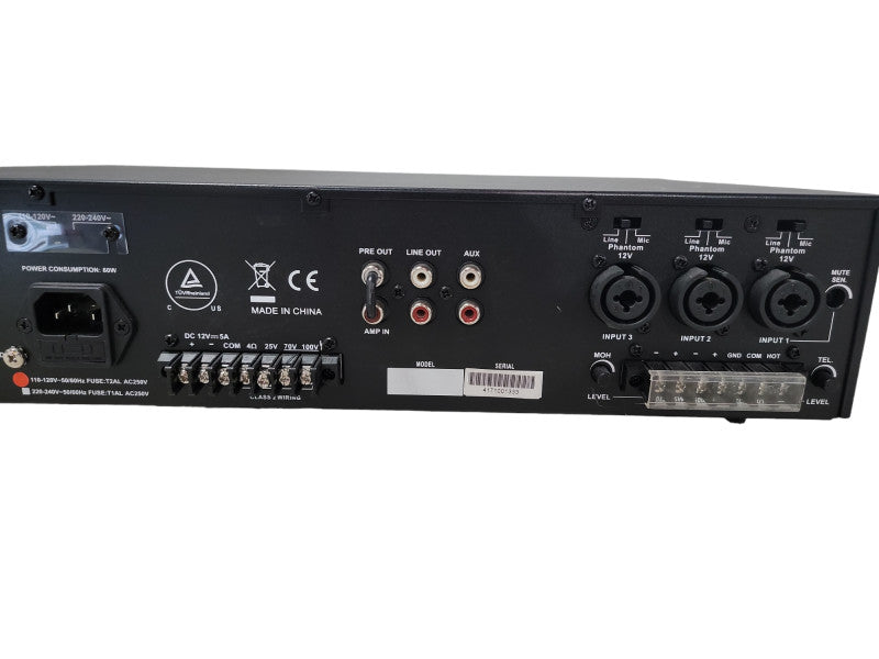 Factor X-530 30Watt Commercial Mixer Amplifier
