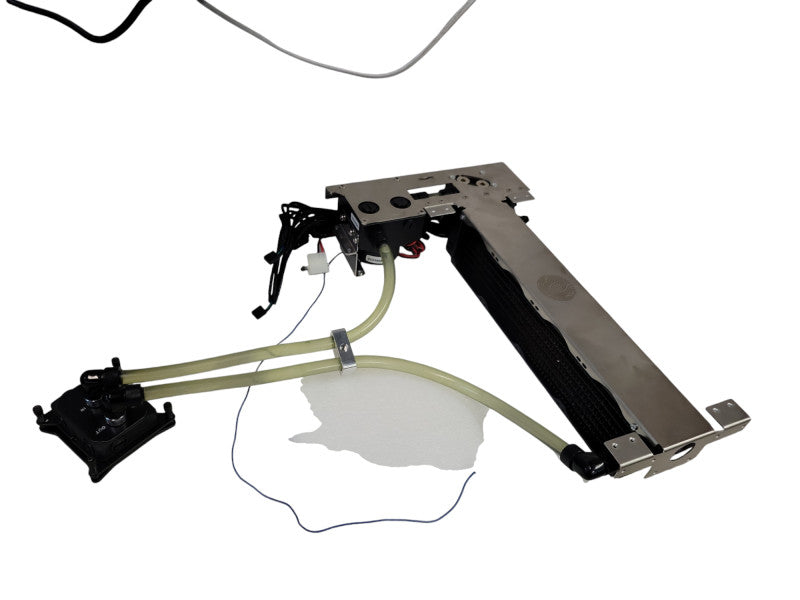 Custom 2U LGA2066 Liquid Cooling Setup %\t %