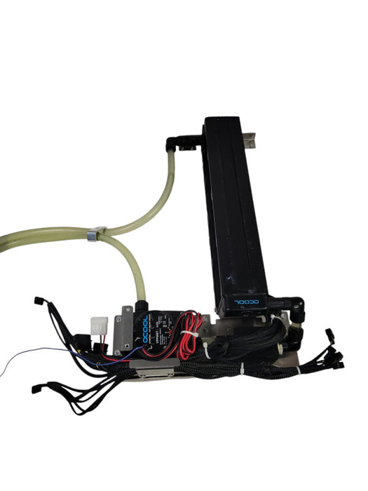 Custom 2U LGA2066 Liquid Cooling Setup %\t %