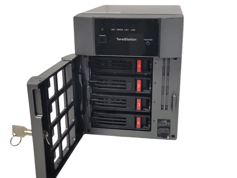 buffalo terastation TS3410DN0402 4-Bay NAS with 4x 2TB HDDs _