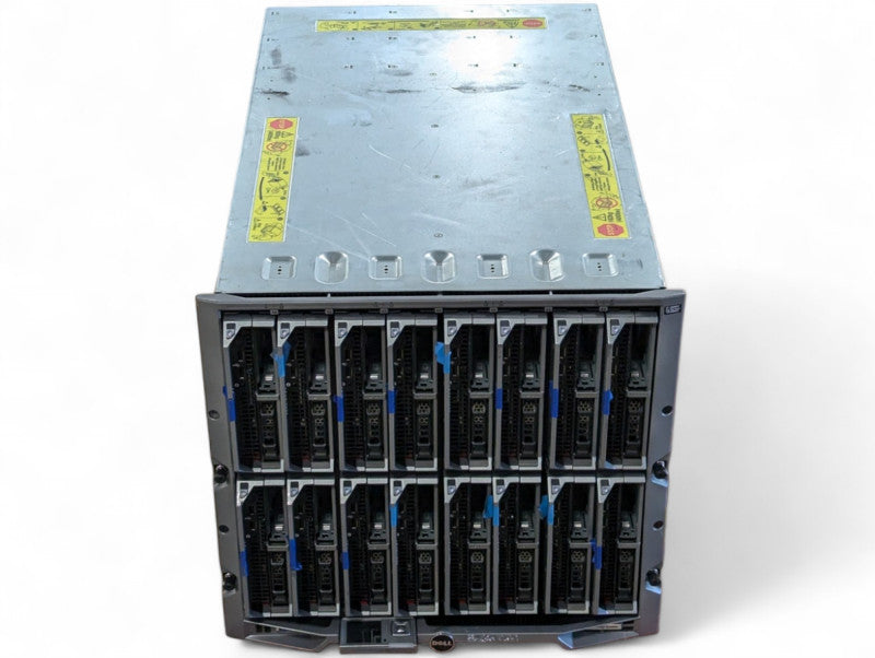 DELL PowerEdge M1000e enclosure with 16 M620 Blades  -