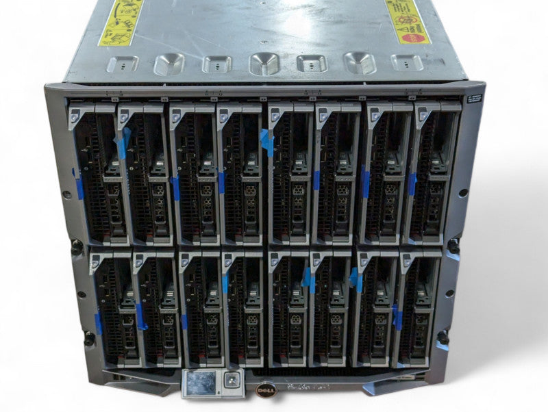 DELL PowerEdge M1000e enclosure with 16 M620 Blades  -