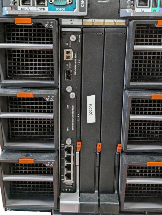 DELL PowerEdge M1000e enclosure with 16 M620 Blades  -