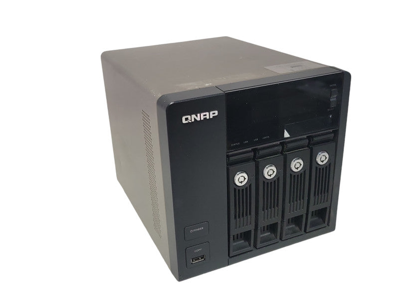 QNAP TS-419P II 4-Bay NAS w/ 4x 2TB HDDs, No Power Adapter _