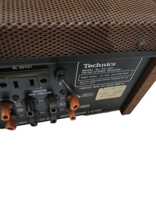 Vintage Technics SA-303 Stereo Receiver