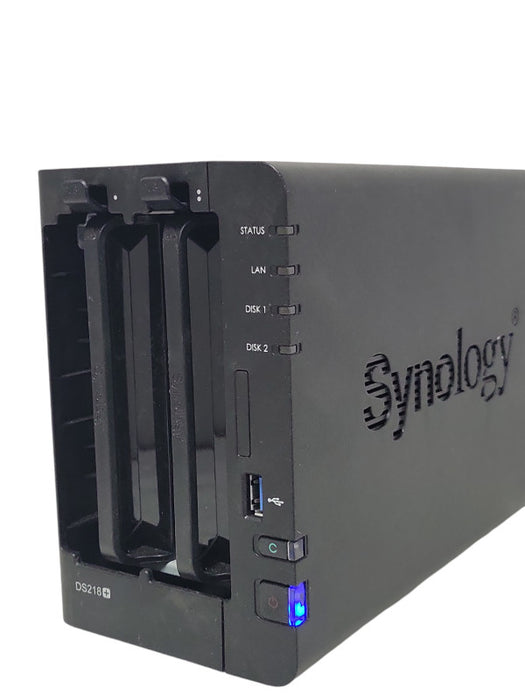Synology 2 Bay NAS DiskStation Model DS218+ with 2x 2TB HDDs _