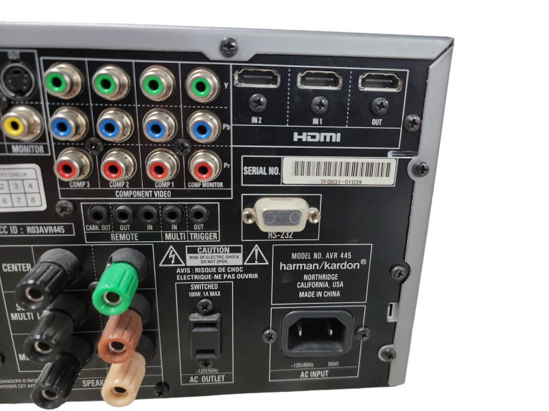 Harman Kardon AVR 445 7.1 AV Surround Receiver