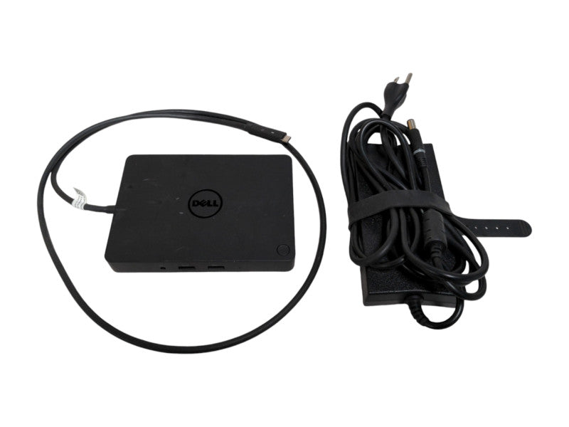 Dell WD15 K17A USB-C Thunderbolt Docking Station USB 3.0 w/ 130W AC Adapter