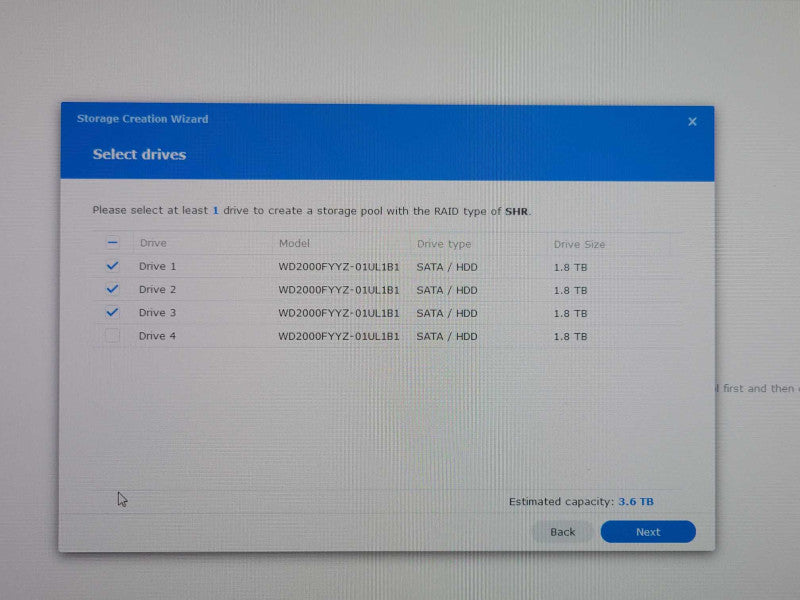 Synology DiskStation DS415+ 4-Bay NAS With 3x 2TB HDDs, READ _