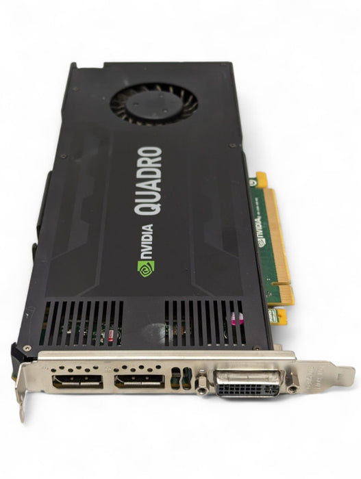 NVIDIA Quadro K4200 4GB GDDR5 GPU 1xDVI and 2xDisplay Ports -