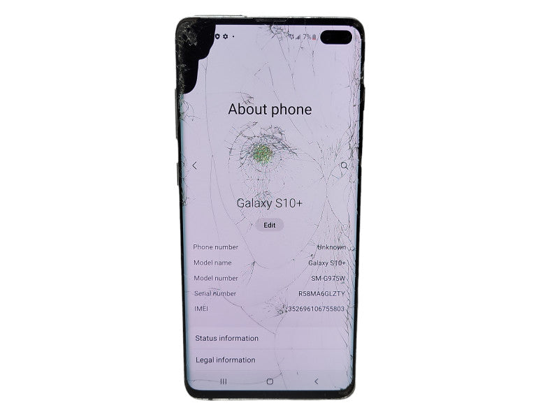 Samsung Galaxy S10+ 128GB (SM-G975W) - READ $