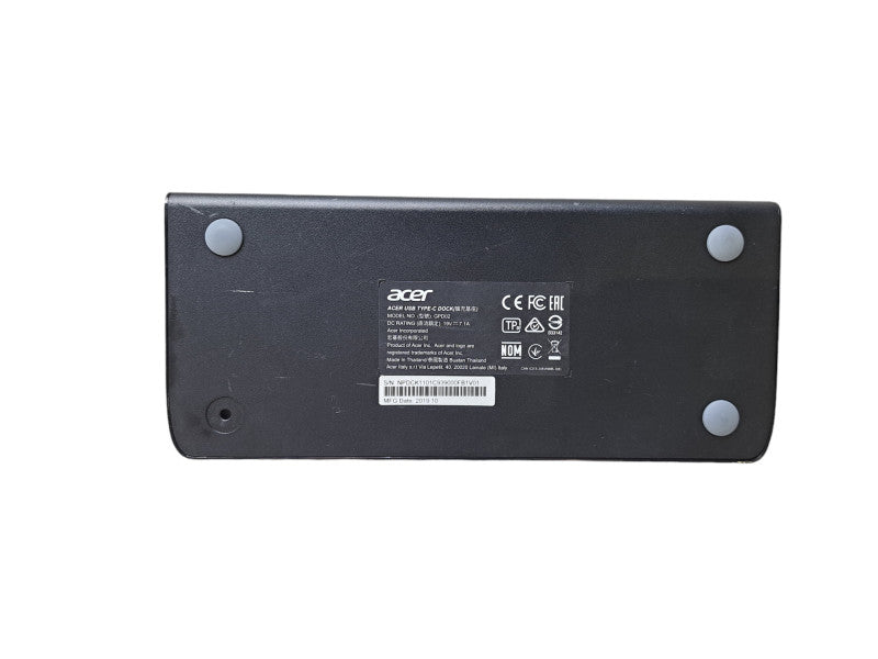Acer USB Type C Docking Station GPD02 | HDMI DP LAN *READ*