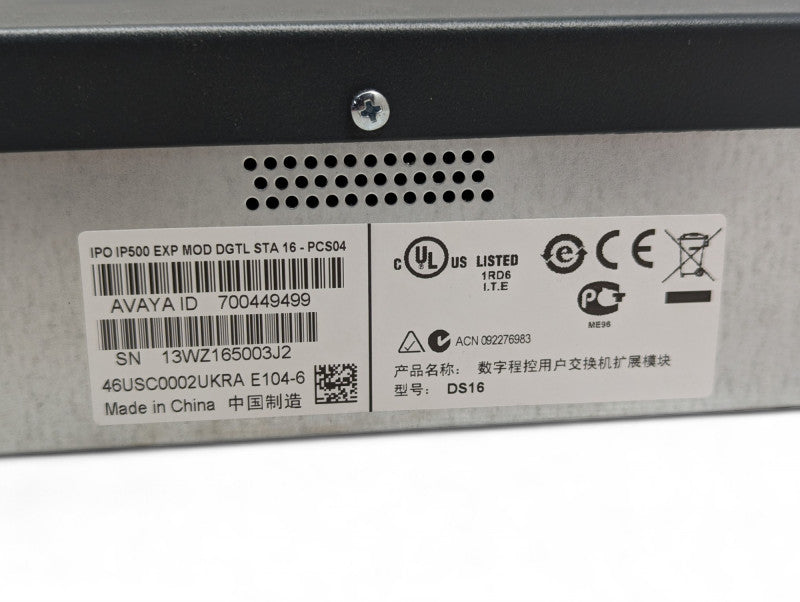 AVAYA IP Office 500 IPO IP500 EXP MOD DGTL STA 16 - PCS04 -