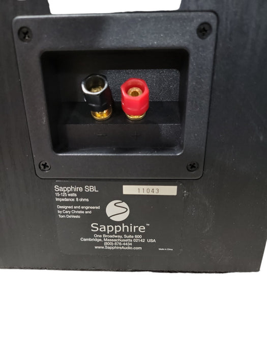 Sapphire SS Pair of Speakers with SBL Subwoofer