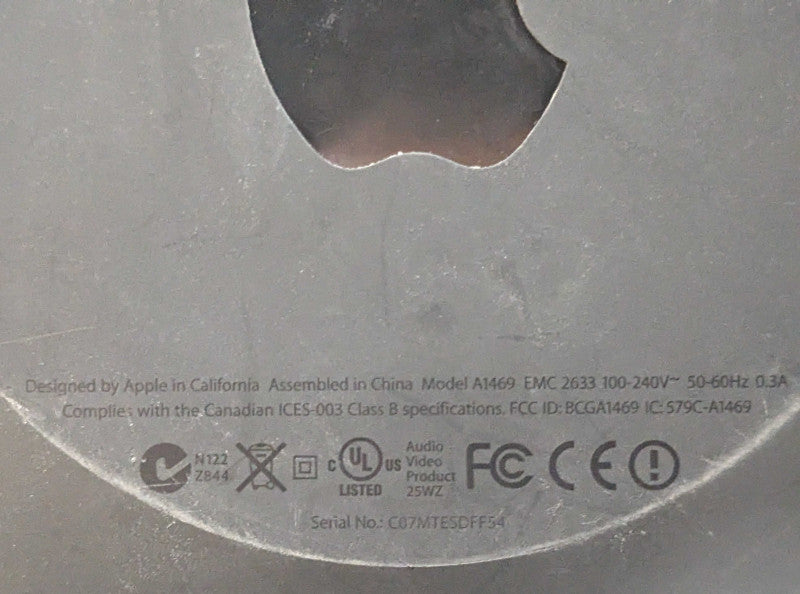 Apple TV (3rd Generation) 1080P Media Streaming Player A1469 w/ Remote