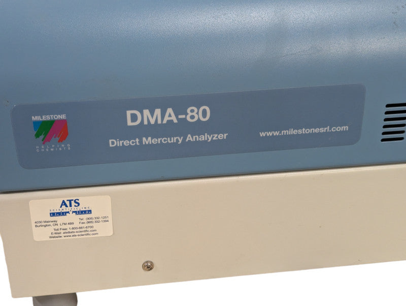 Milestone DMA-80 Direct Mercury Analyzer -