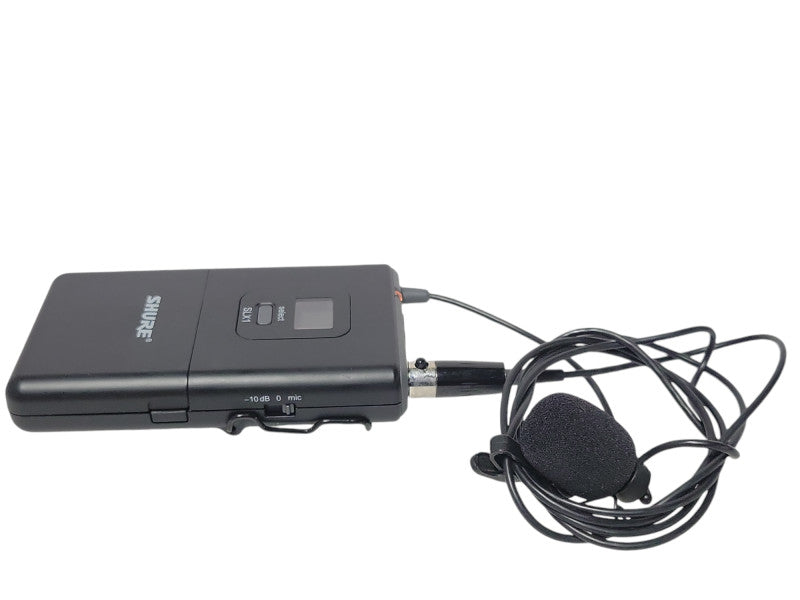 Shure SLX1 Bodypack Wireless Transmitter with Microphone and Antenna, SEE _