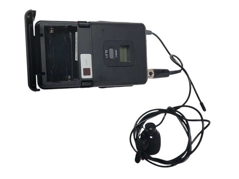 Shure SLX1 Bodypack Wireless Transmitter with Microphone and Antenna, SEE _