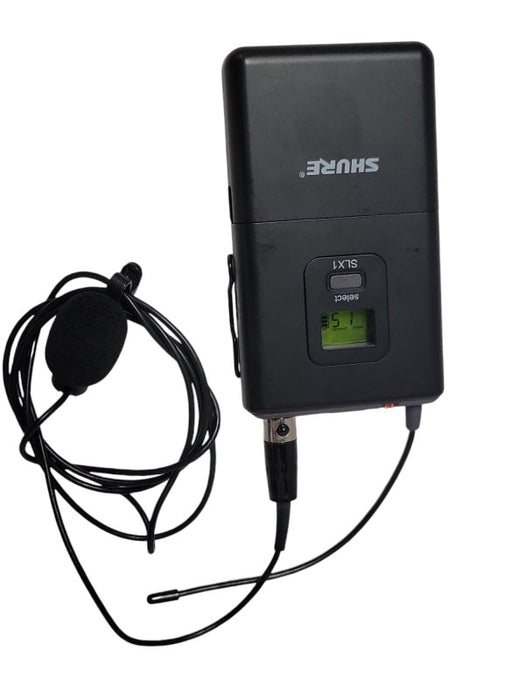 Shure SLX1 Bodypack Wireless Transmitter with Microphone and Antenna, SEE _