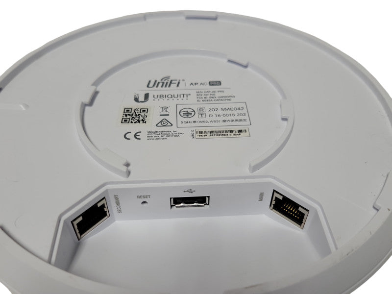 Ubiquiti Networks UAP-AC-PRO Wireless Access Point, Factory reset Q_
