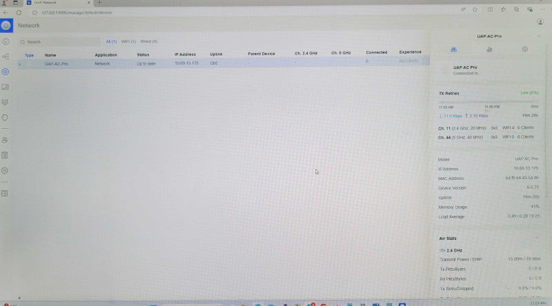 Ubiquiti Networks UAP-AC-PRO Wireless Access Point, Factory reset Q_