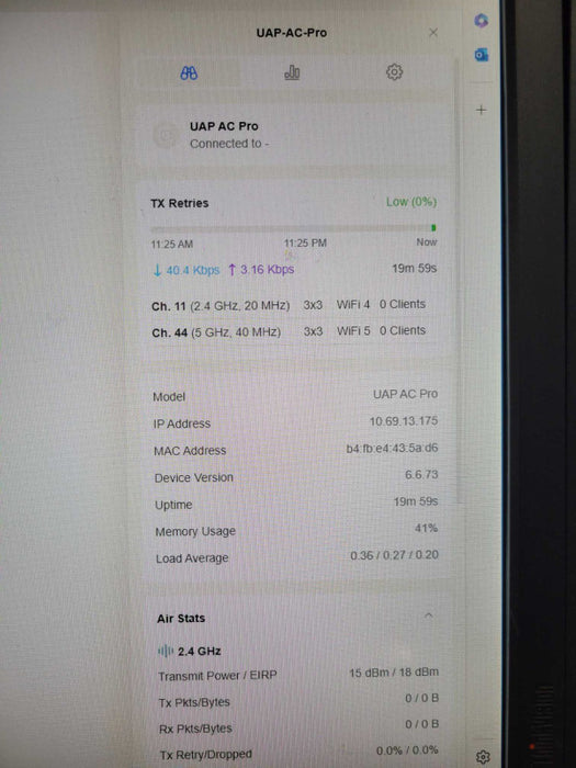 Ubiquiti Networks UAP-AC-PRO Wireless Access Point, Factory reset Q_