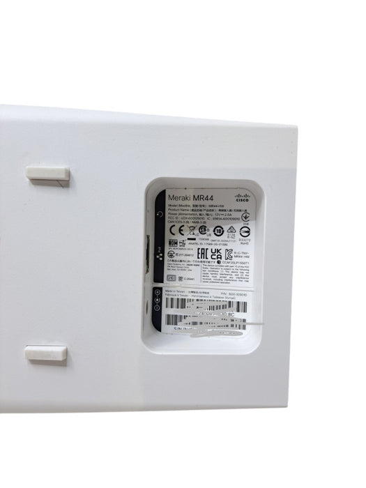 Cisco Meraki MR44-HW | 802.11ax Access Point | UNCLAIMED Q