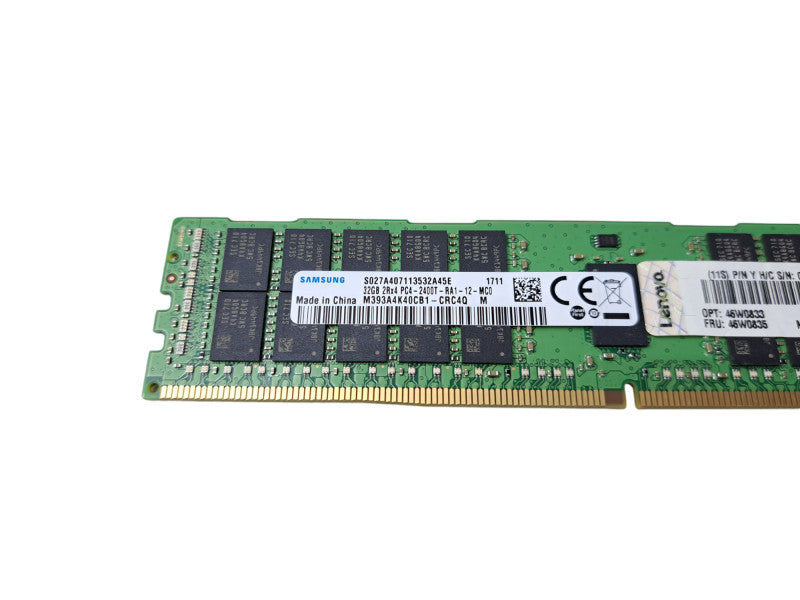 Samsung 32GB 2Rx4 PC4-2400T-RA1 | DDR4 Server Memory Q