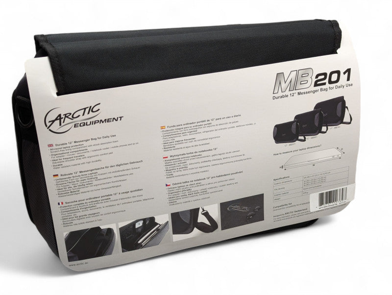 ARCTIC MB201 Messenger Bag for Tablet/Laptop up to 12\\" Q-