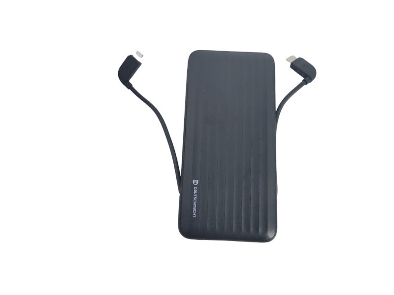 DM-PB-100-DC-LC 10000mAh built-in (USB type-C and lightning) !
