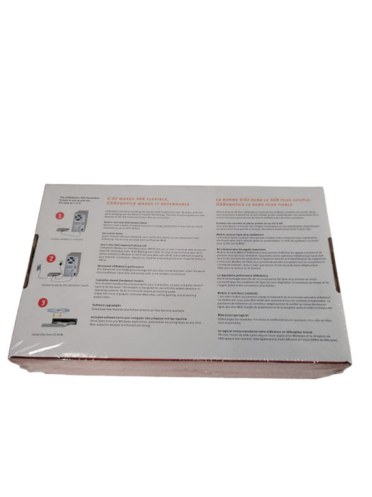 US Robotics V.92 & V.90 ITU 56K Faxmodem Model: 5686G Q%